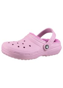 Crocs Clogs Kids Classic Lined Clog Huispantoffel, pantoffel, slippers met warme voering kinderen clogs maat 28 roze