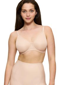 Triumph Minimizer-bh Urban Minimizer W X maakt de borst optisch kleiner met een cupmaat dames beugel bh's maat C beige