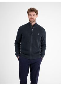 Lerros Vest Lerros Heren vest, grof geribbeld heren vesten maat L blauw