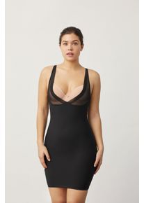 YSABEL MORA Onderjurk gemiddeld shape-effect, elastisch, vormend, tule, zacht dames nachthemden maat M zwart