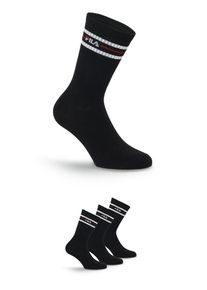 Fila Sokken UNISEX LIFESTYLE PLAIN SOCKS (3 paar, 3 paar) jongens sokken maat 35-38 zwart