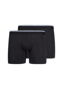 Skiny Lange onderbroek Cotton Multipack (Set van 2) heren lange onderbroeken maat L zwart