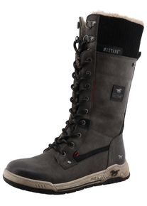 Mustang Shoes Winterlaarzen Ihana Winterboots, snowboot met TEX-membraan dames winterlaarzen maat 40 grijs