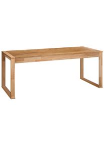 VOGL M&ouml;belfabrik Bureau Toronto, bureau, van massief hout of echt houtfineer bureaus beige
