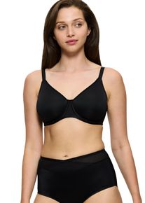 Triumph Minimizer-bh Urban Minimizer W X maakt de borst optisch kleiner met een cupmaat dames beugel bh's maat F zwart