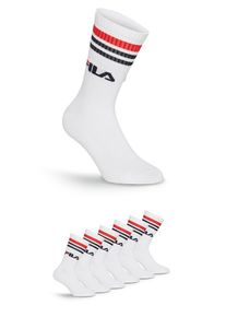 Fila Sokken UNISEX LIFESTYLE PLAIN SOCKS (6 paar, 3 paar) jongens sokken maat 35-38 wit
