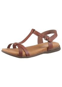 Josef Seibel Sandalen Fabricia 01 , sandaal, zomerschoen met gespsluiting dames sportieve sandalen maat 45 bruin