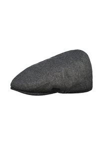 Lerros Flat cap Lerros GATSBY Schipperspet in gemêleerde twill kwaliteit heren mutsen maat M grijs