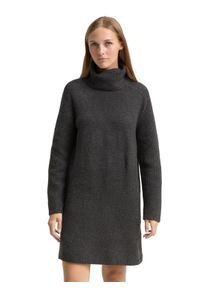 Tom Tailor Denim Gebreide jurk met stretchaandeel dames gebreide jurken maat L grijs