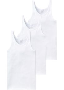 Schiesser Hemd Original Classics (3 stuks) heren onderhemden maat 5 wit