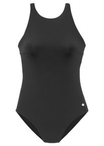 Lascana Badpak met strikdetail op de rug dames badpakken maat A/B zwart