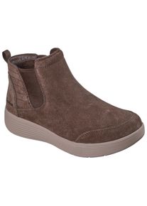 Skechers Chelsea-boots ARCH FIT LAGUNA Chelseaboots, winterboots met comfortabele relaxed fit dames chelsea boots maat 35 bruin