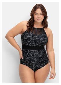 sheego Badpak dames badpakken maat 40E zwart