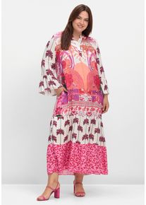 OTTO Maxi-jurk dames maxi-jurken maat 44 roze
