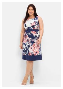 sheego Cocktailjurk dames cocktailjurken maat 40 blauw