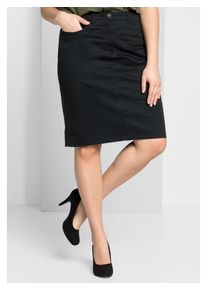 sheego Kokerrok dames rokken maat 40 zwart