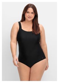 sheego Badpak dames badpakken maat 40E zwart