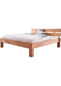 Relita Massief houten ledikant Julia, deal voor beperkte tijd! gelamineerd beuken, geolied oppervlak, verschillende breedtes bedden beige