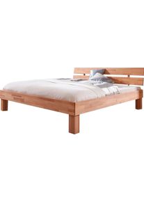Relita Massief houten ledikant Julia, deal voor beperkte tijd! gelamineerd beuken, geolied oppervlak, verschillende breedtes bedden beige