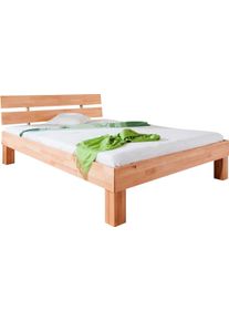 Relita Massief houten ledikant Julia, deal voor beperkte tijd! gelamineerd beuken, geolied oppervlak, verschillende breedtes bedden beige