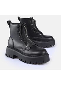 Buffalo Laarsjes Aspen Front Zip dames laarsjes maat 37 zwart