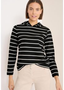 Cecil Hoodie dames truien met capuchon maat L (42) zwart