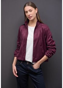 Street One Imitatieleren blazer dames blazerjasjes maat 34 rood