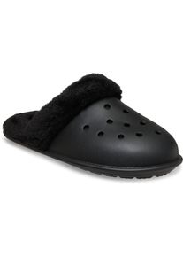 Crocs Pantoffels Classic Fuzz Scuff Pantoffel, clog met warme voering dames pantoffels maat 36 zwart