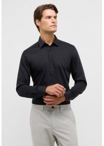 Eterna Overhemd met lange mouwen Slim fit NON IRON (strijkvrij) heren overhemden maat 37 zwart