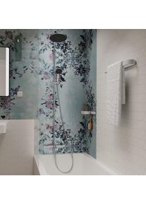 Hansgrohe Activera S Colonne de douche en applique avec bec d&eacute;verseur, Mitigeur thermostatique, 28871000,