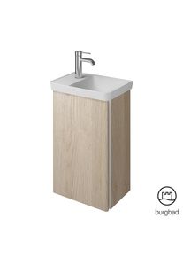 Burgbad Iveo Meuble avec lave-mains, 1 porte, SFFZ044RF2747C0001,