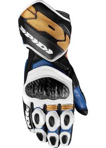 Spidi Carbo 7, gloves , color: Blue/Gold , size: XXL