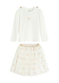 Cool Club Set Dívka béžová / biela 110