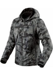 Revit Flare 3 H2O, textile jacket waterproof women , color: Dark Grey , size: 44