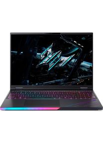 Acer PREDATOR HELIOS 16 AI PH16-73-98RF (NH.QW0ET.004) (16", 3000 GB, 64 GB, Italienisch, Intel Core Ultra 9 285), Notebook, Schwarz