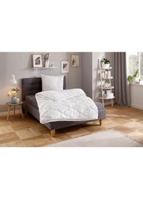 my home, Microfaserbettdecke &raquo;Mondschein, Bettdecke 135x200 cm, 155x220 cm, 200x200 cm&laquo; 4-Jahreszeiten F&uuml;llung Polyester 1 Stk. tlg. Bettdecken, 