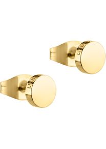 Liebeskind Berlin , Damen,Jugendliche , Paar Ohrstecker »Schmuck Geschenk Edelstahl Ohrringe Kreis« , gelbgoldfarben , 5 mm , Liebeskind Berlin...