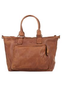 Samantha Look , Shopper echt Leder, Made in Italy , braun