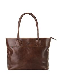 Pike Piké , Shopper echt Leder, Made in Italy , braun