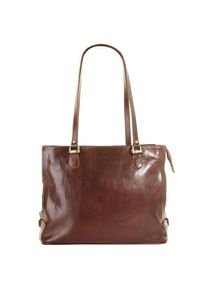 Pike Piké , Shopper echt Leder, Made in Italy , braun