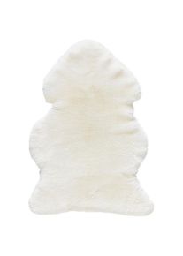 Linea Natura Schaffell , Weiß , Fell , Tierform , 60x90 cm , Bsci, Oeko-Tex® Made IN Green , pflegeleicht , Teppiche und Böden, Teppiche, Schaffelle &