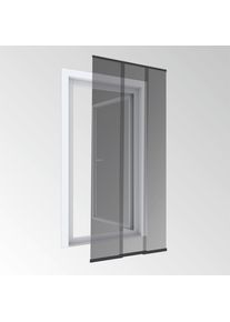 Insektenschutzvorhang , Anthrazit , Kunststoff , 95x220 cm , Freizeit & Co, Haus & Garten