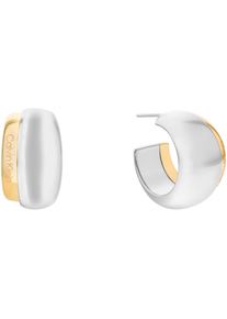 Calvin Klein, Damen, Paar Ohrstecker &raquo;REFINE&laquo;, edelstahlfarben-gelbgoldfarben, edelstahlfarben-gelbgoldfarben, CK Schmuck - Damenohrschmuck