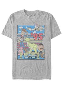 Toy Story - Fast Toys Heather Grey - T-shirt - grå - S - 90% bomull, 10% polyester,Jersey