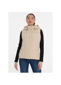 Ragwear, Damen, Steppweste &raquo;HESTY&laquo;, ECRU, L, ECRU, Vegan, von PETA verifizierte Steppweste von Ragwear