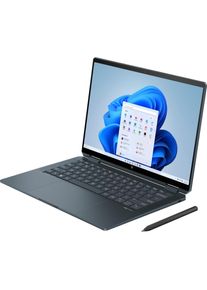 HP 14-eu0576ng (14", 1000 GB, 16 GB, DE, Intel Core Ultra 7 155H), Notebook, Schwarz