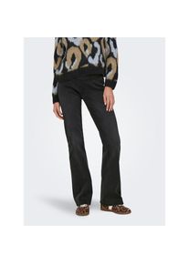 Only , Bootcut-Jeans »ONLROYAL MID WAIST FLARED LEGGING DNM« , Washed Black , Länge 30 , M (38) -Länge 30 , M (38) , Flared Jeansleggings von Only