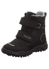 Superfit , Kinder , Winterstiefel »HUSKY WMS: Mittel« Snowboots mit wärmendem Textilfutter, Größenschablone zum Download , schwarz-grau , 32 , 32 ,...