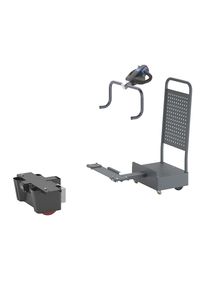 eurokraft pro Puesto de conducci&oacute;n con m&oacute;dulo E NEO, para carro de montaje, anchura 700 mm