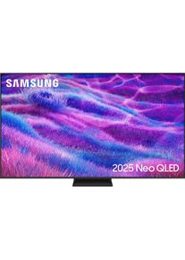Samsung QE55QN80FAUXXH Neo QLED miniLED Fernseher (55", QN80F, NeoQLED, 4K, 2025), TV, Silber